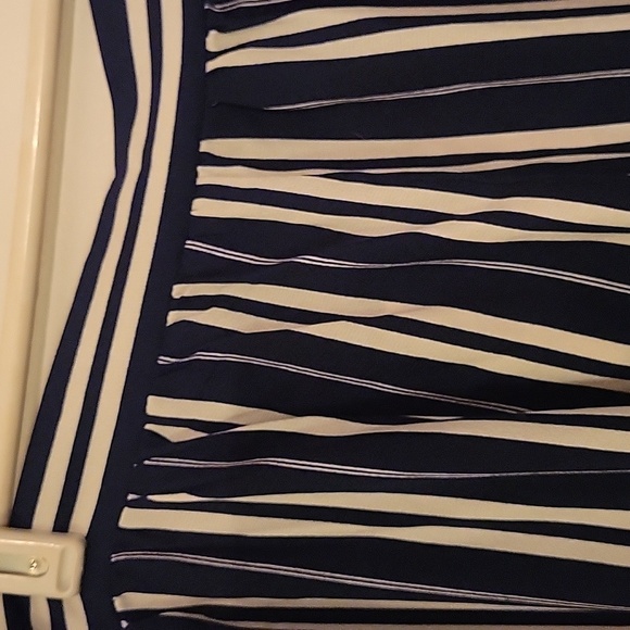 Show po striped open front flowy pants - Picture 5 of 11